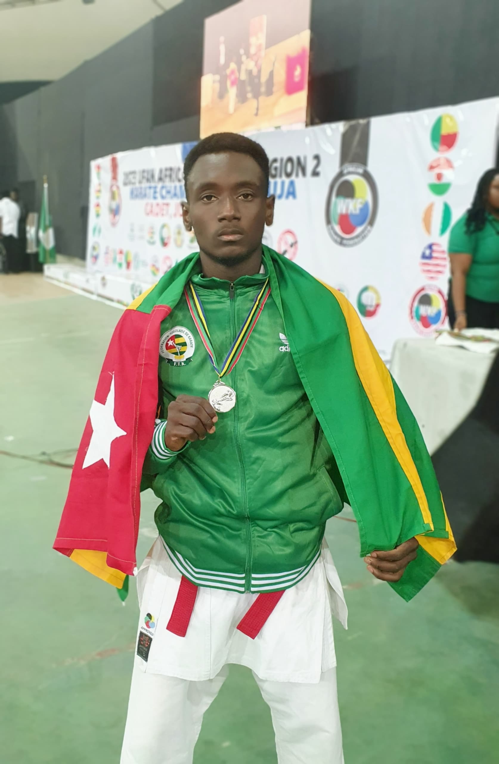 Bagou prisca kata Brice Tarrah Karaté Koulintea phoenix karate club